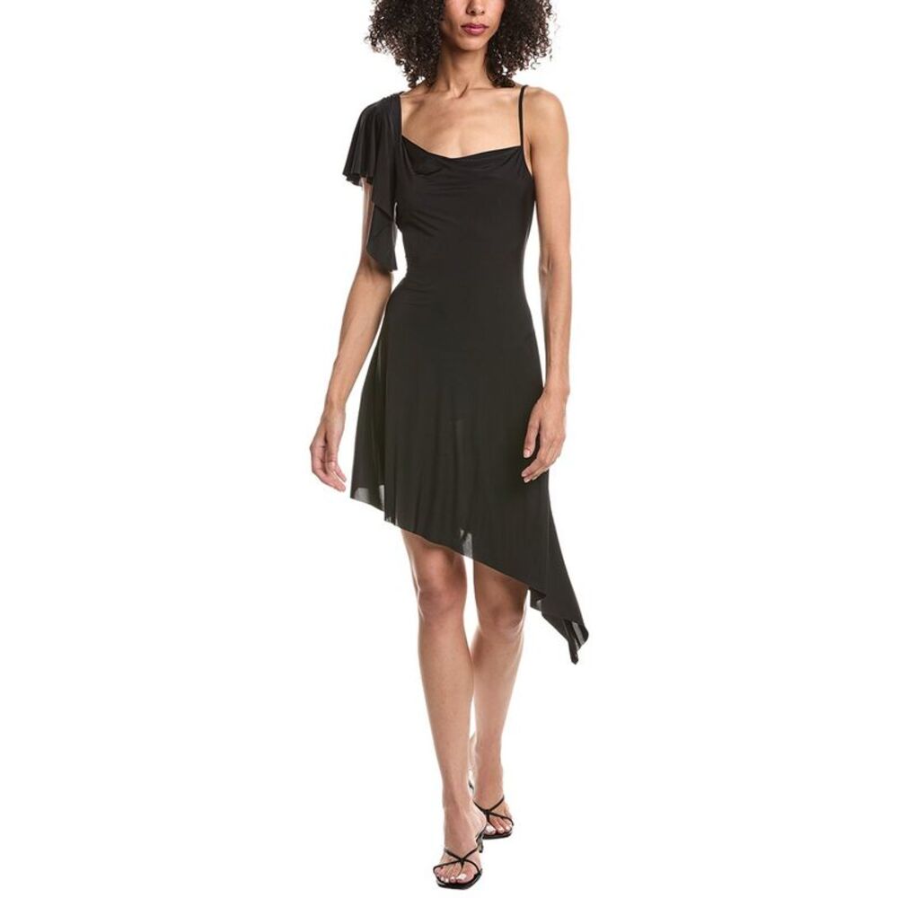 Guizio Womens  Palma Midi Dress, Black
